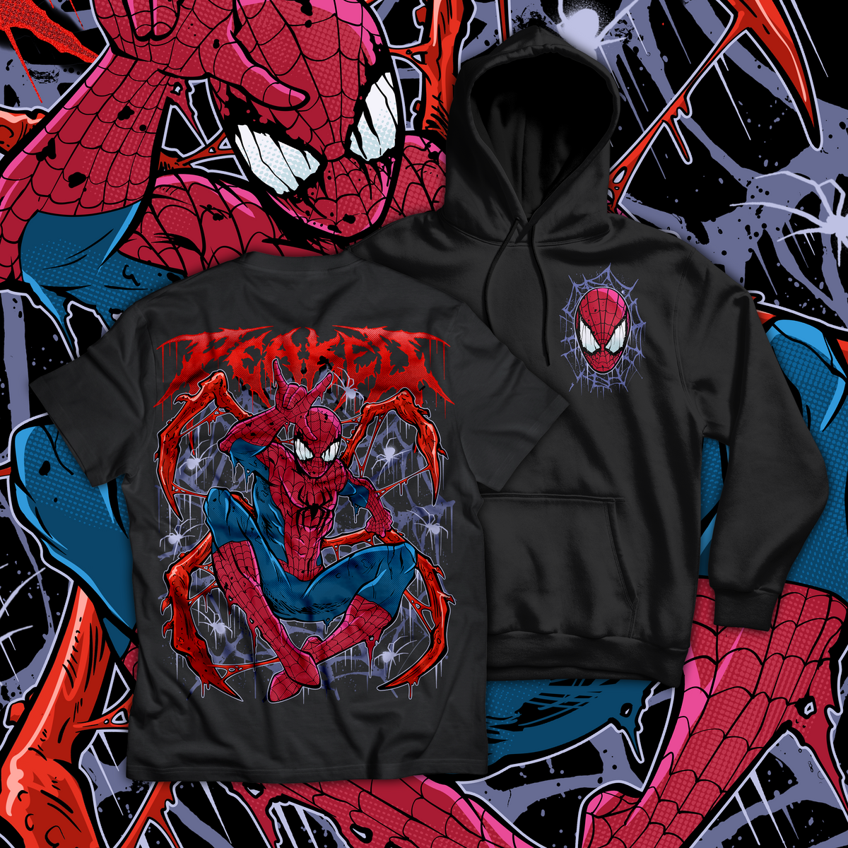 Webs T Shirt / Hoodie
