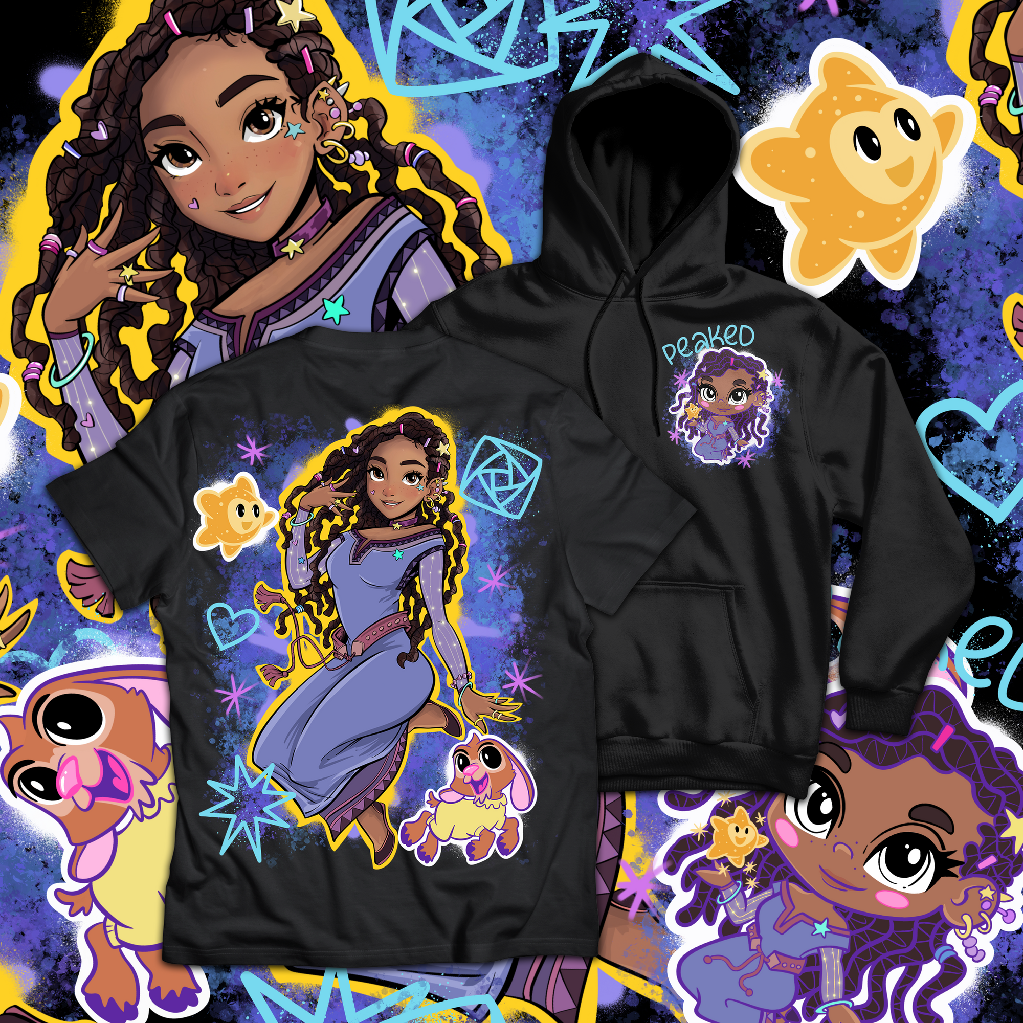 Limited Edition Kawaii Asha T Shirt / Hoodie