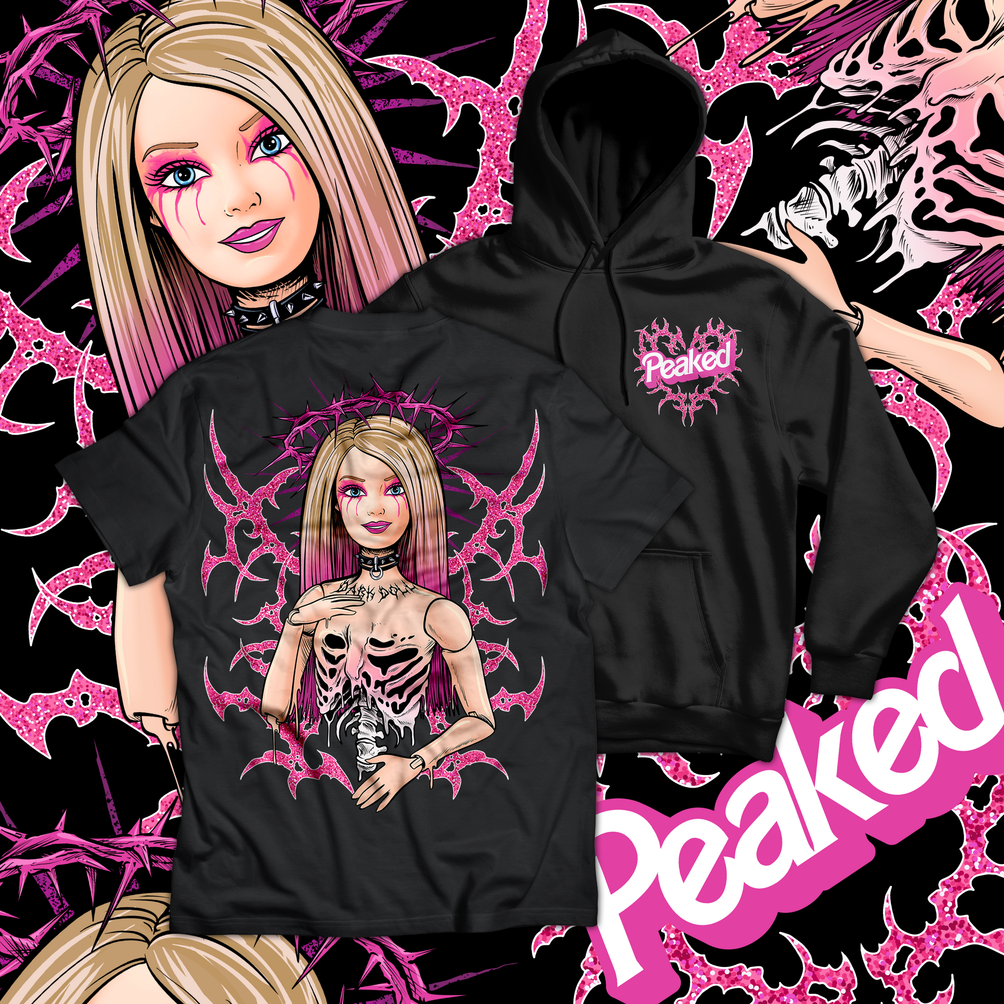 Dark Doll T Shirt / Hoodie