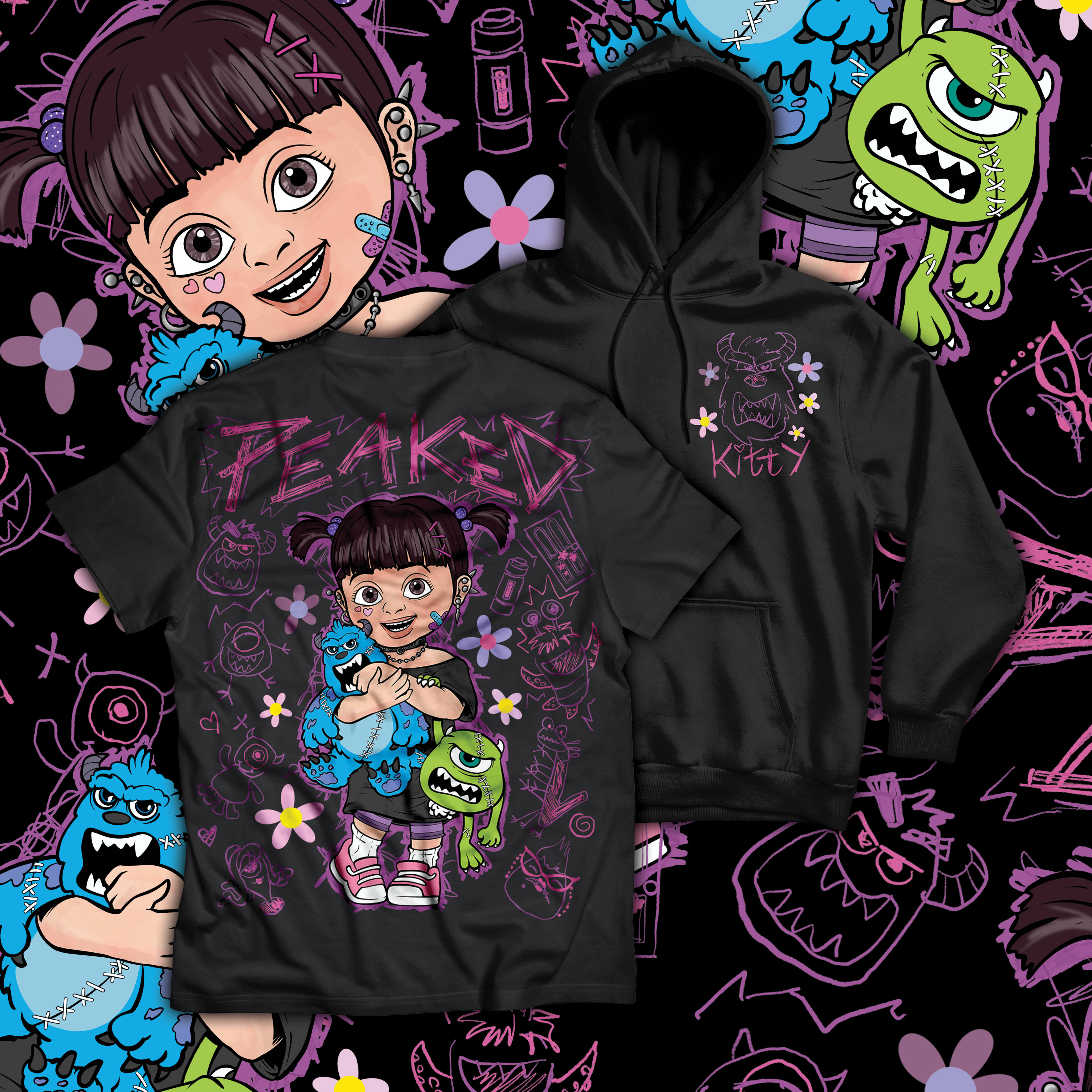 Playeras de boo online monster inc