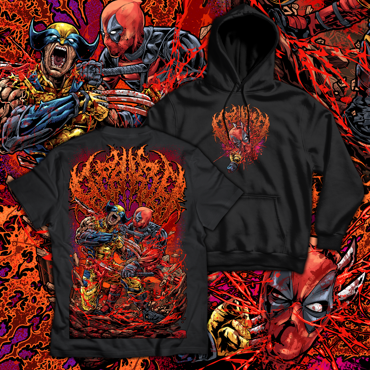Brutal Merc T Shirt / Hoodie