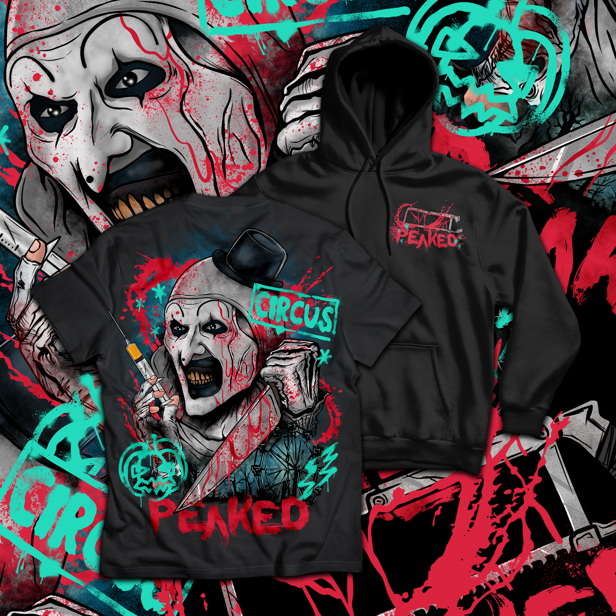 Limited Edition Clowning Around T Shirt / Hoodie
