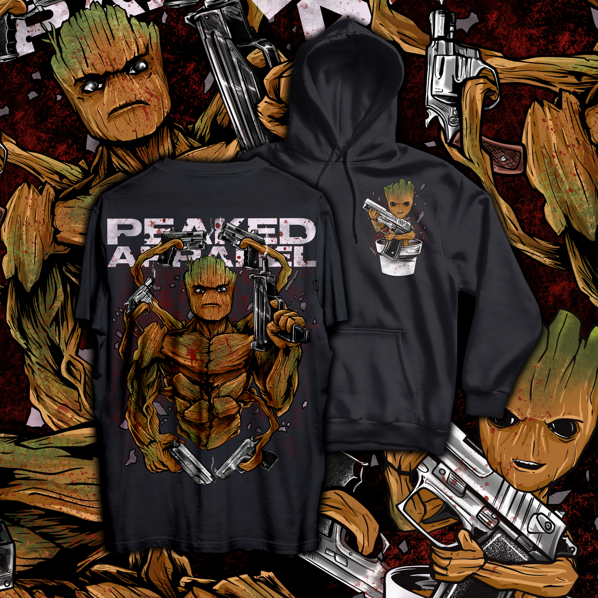 Groot T Shirt / Hoodie