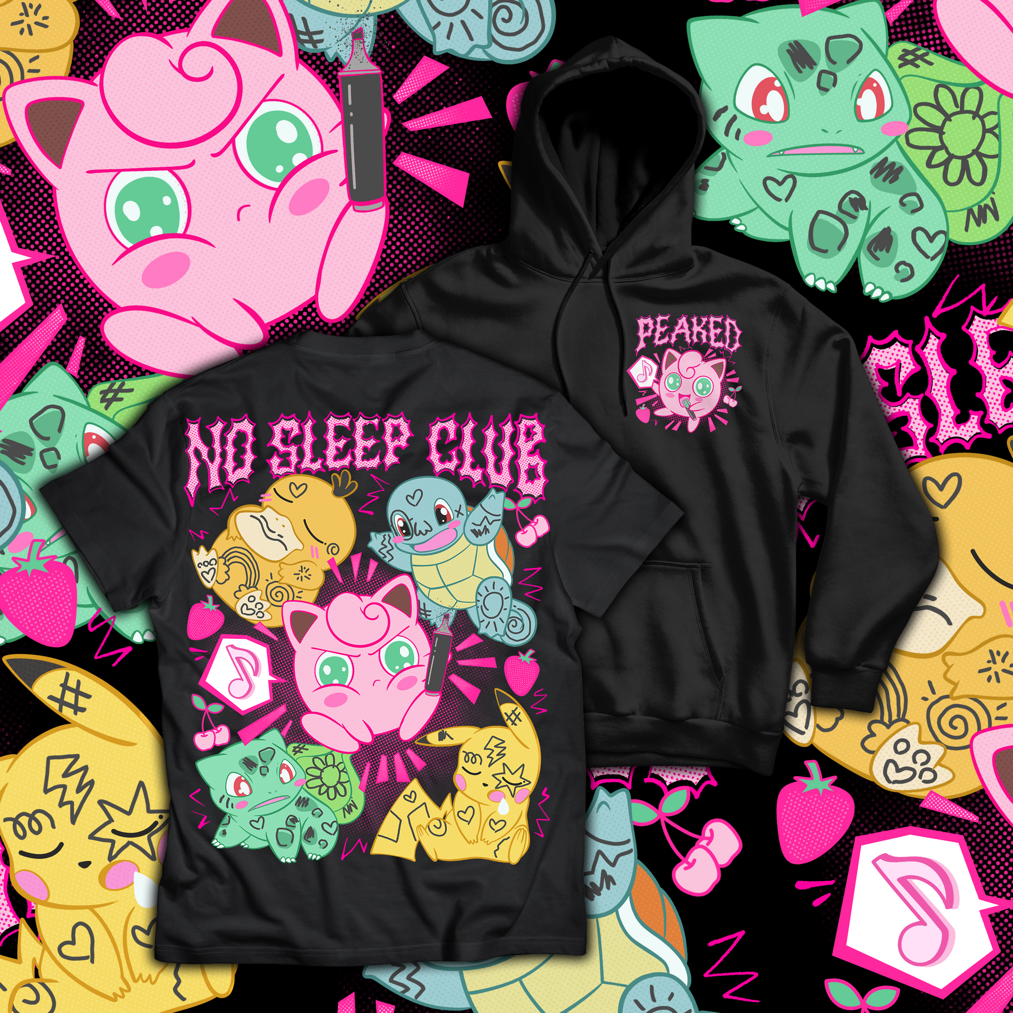 No Sleep Club T Shirt / Hoodie