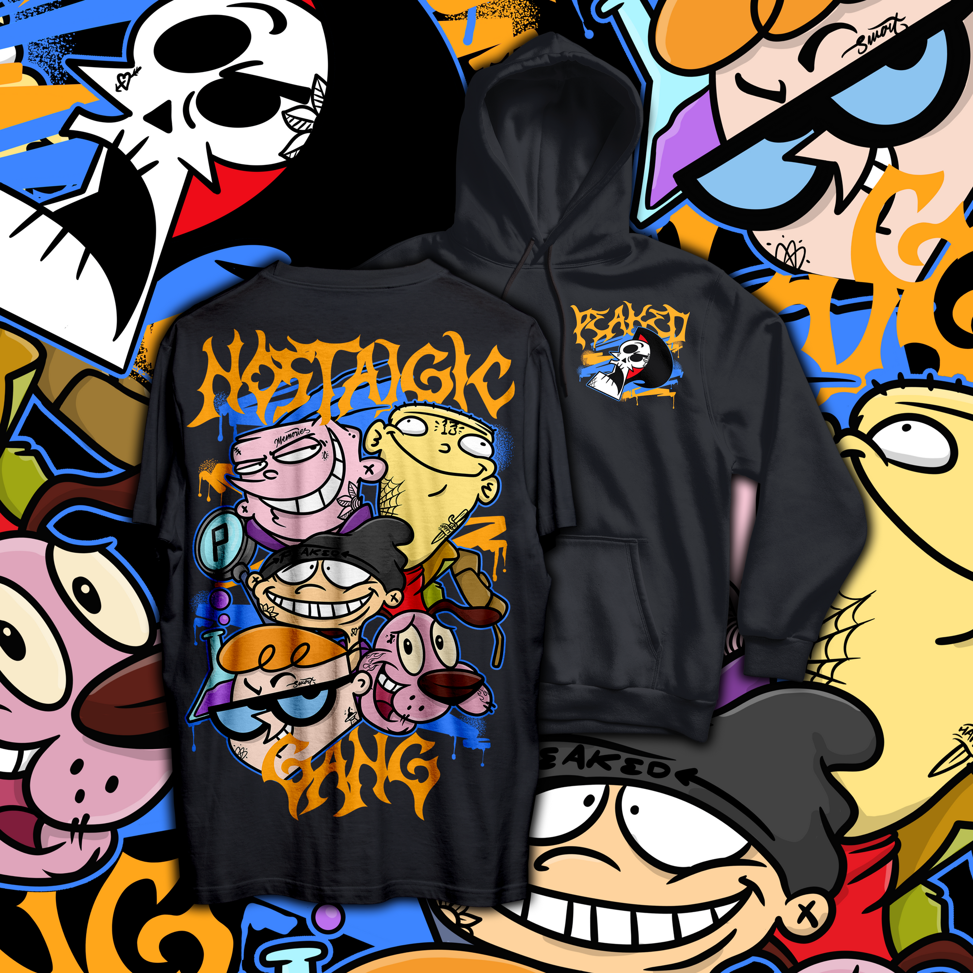 Nostalgic Gang T Shirt / Hoodie