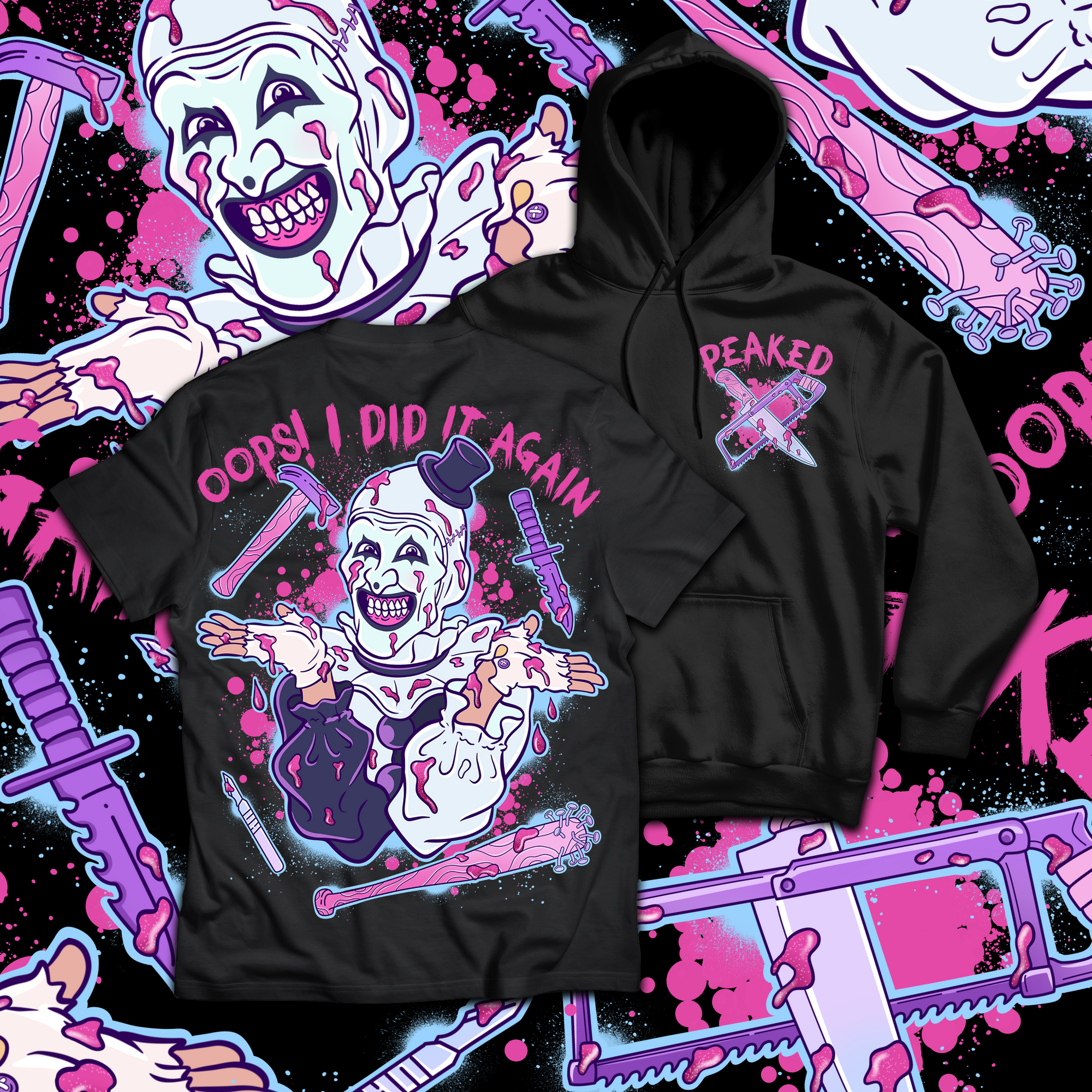 Limited Edition Oop's T Shirt / Hoodie