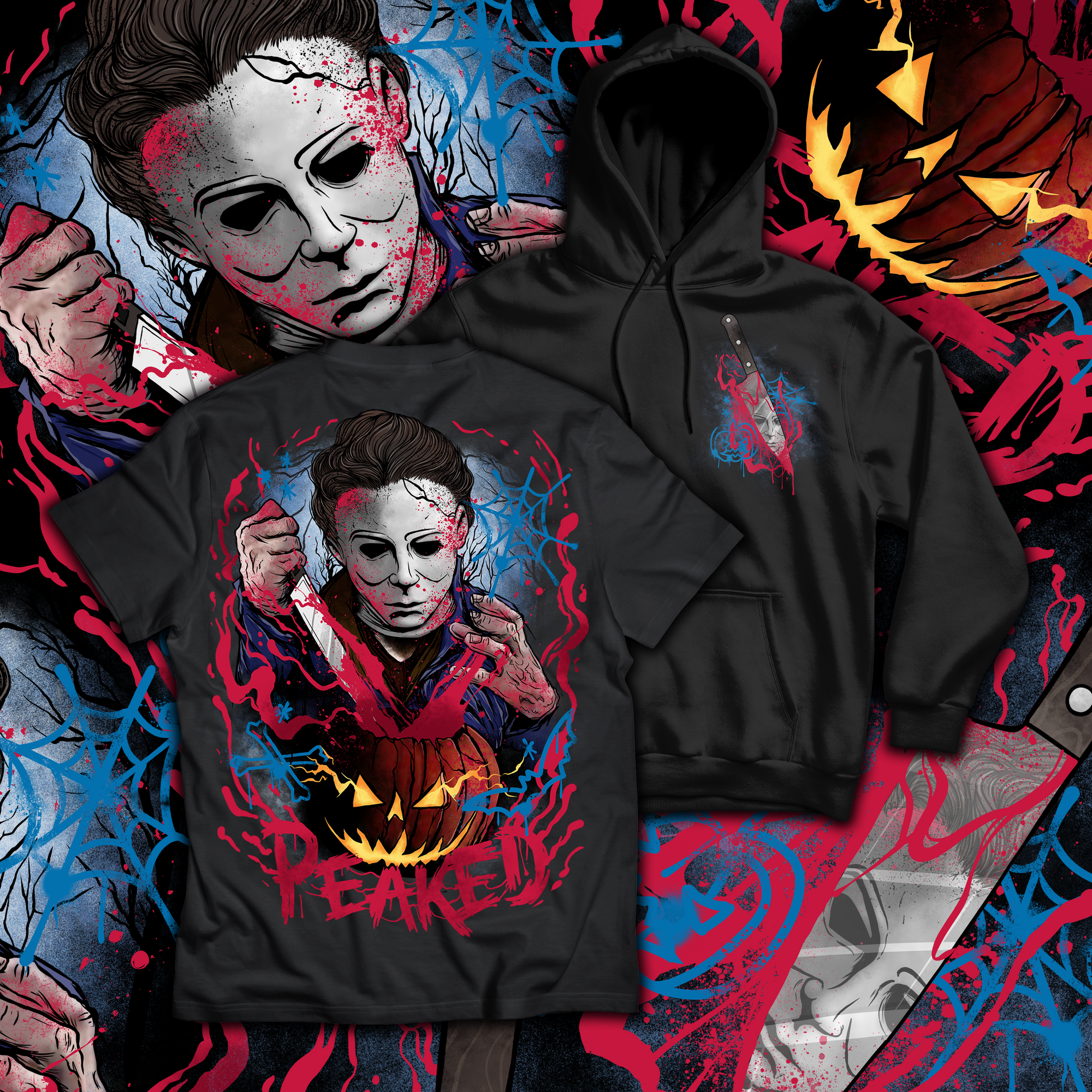 Limited Edition Pumpkin Myers T Shirt / Hoodie