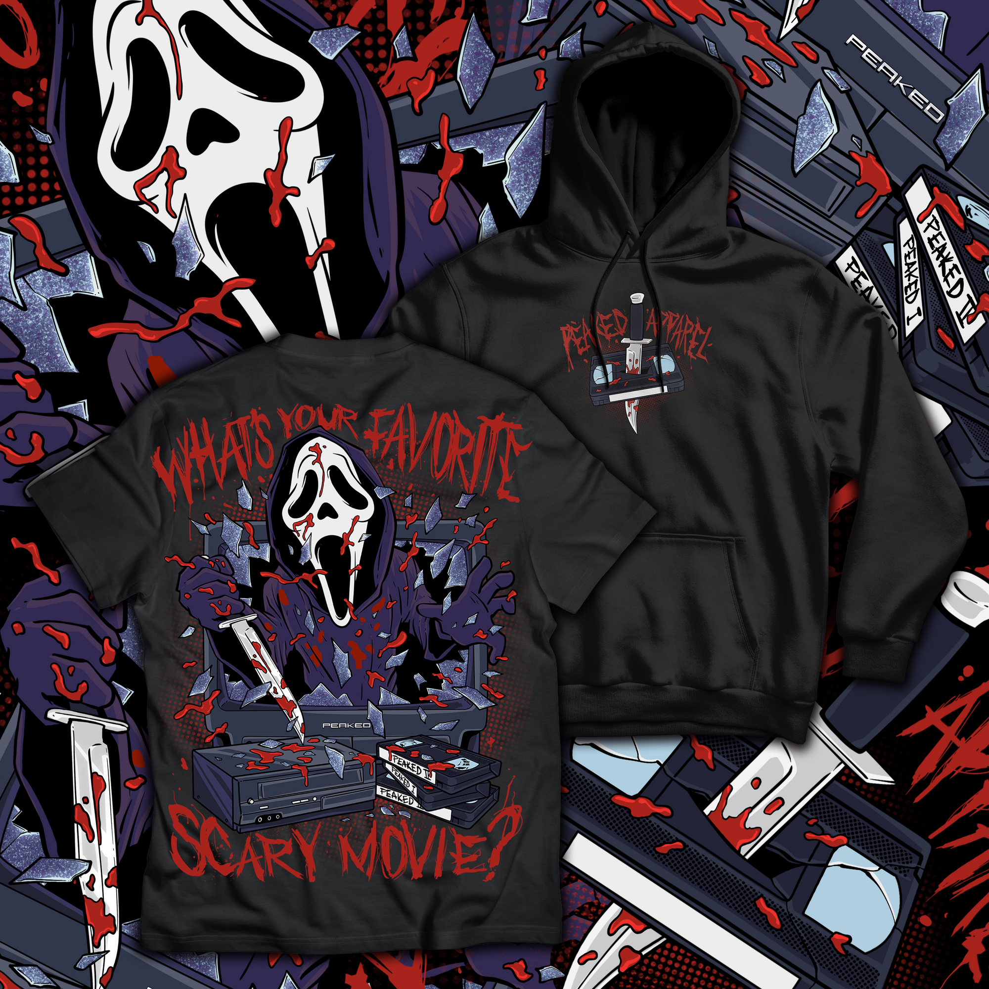 Limited Edition Scary Movie T Shirt / Hoodie