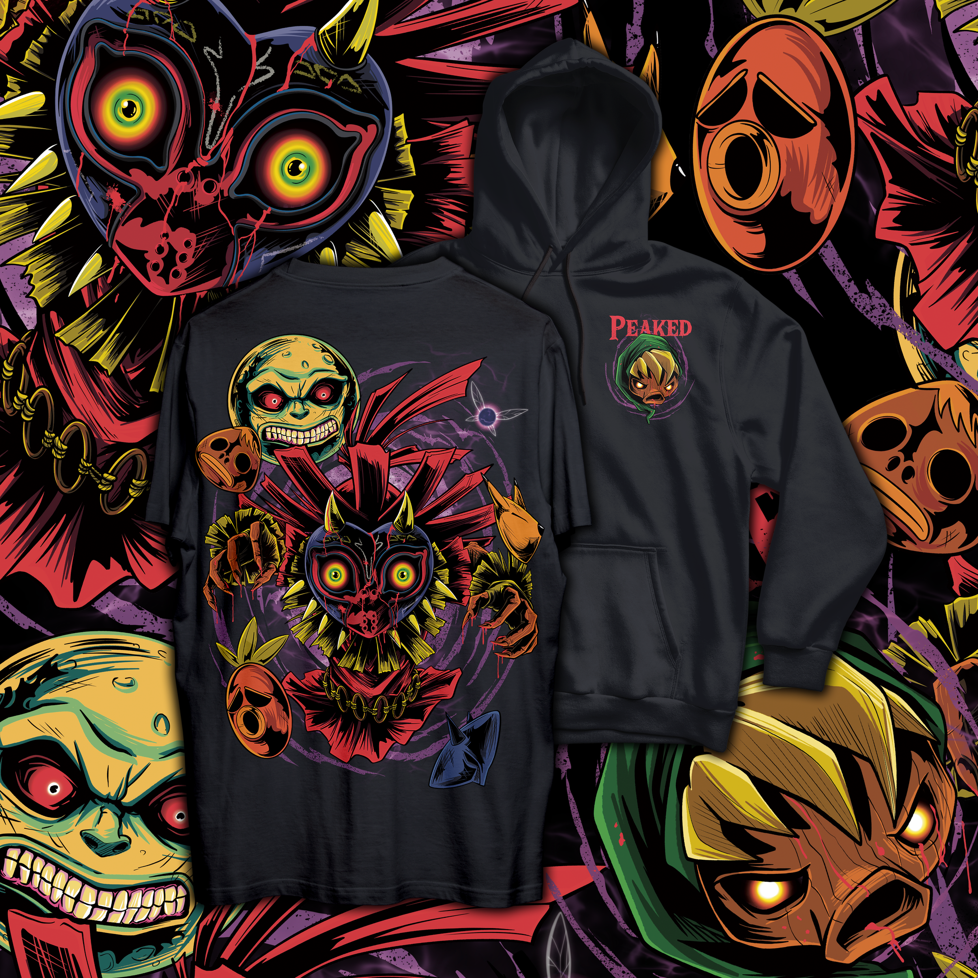 Skull Kid T Shirt / Hoodie