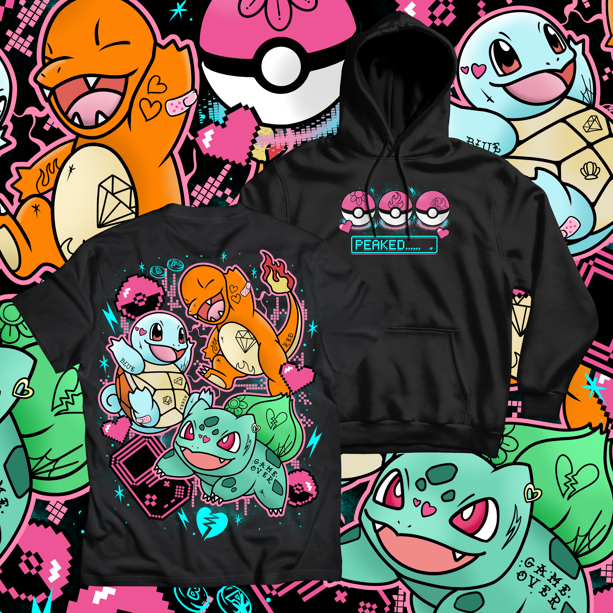 The Trio T Shirt / Hoodie