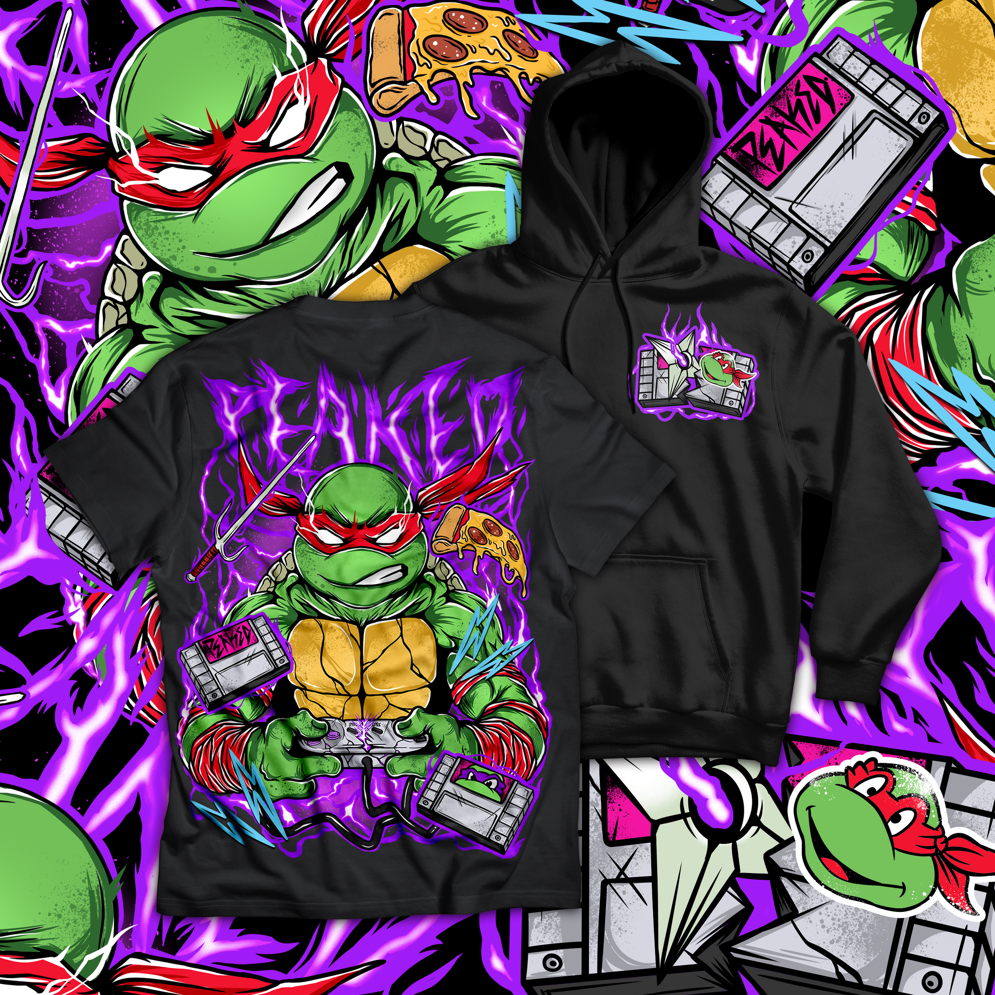 Turtle Gamer T Shirt / Hoodie