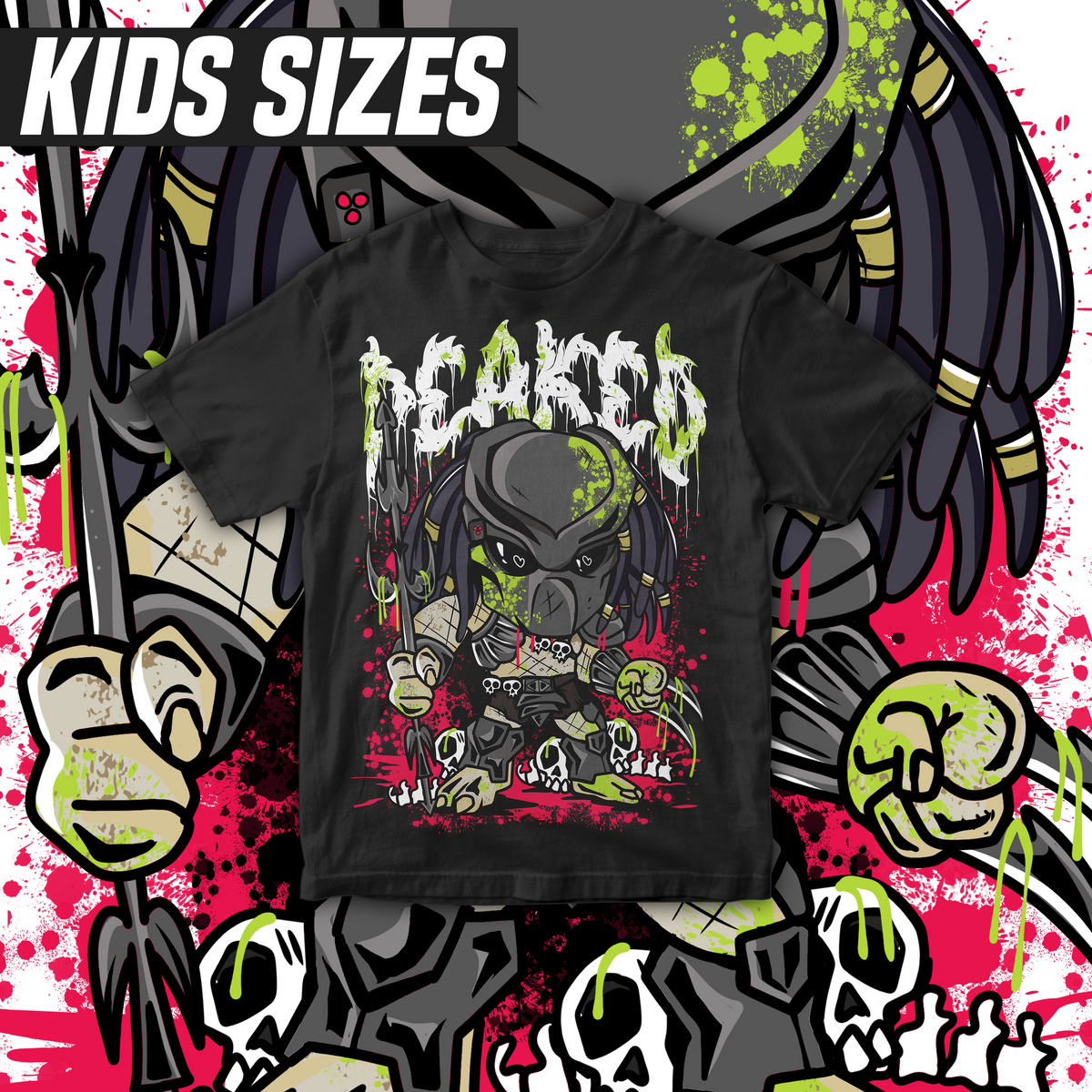 Jungle Hunter Kids T-Shirt