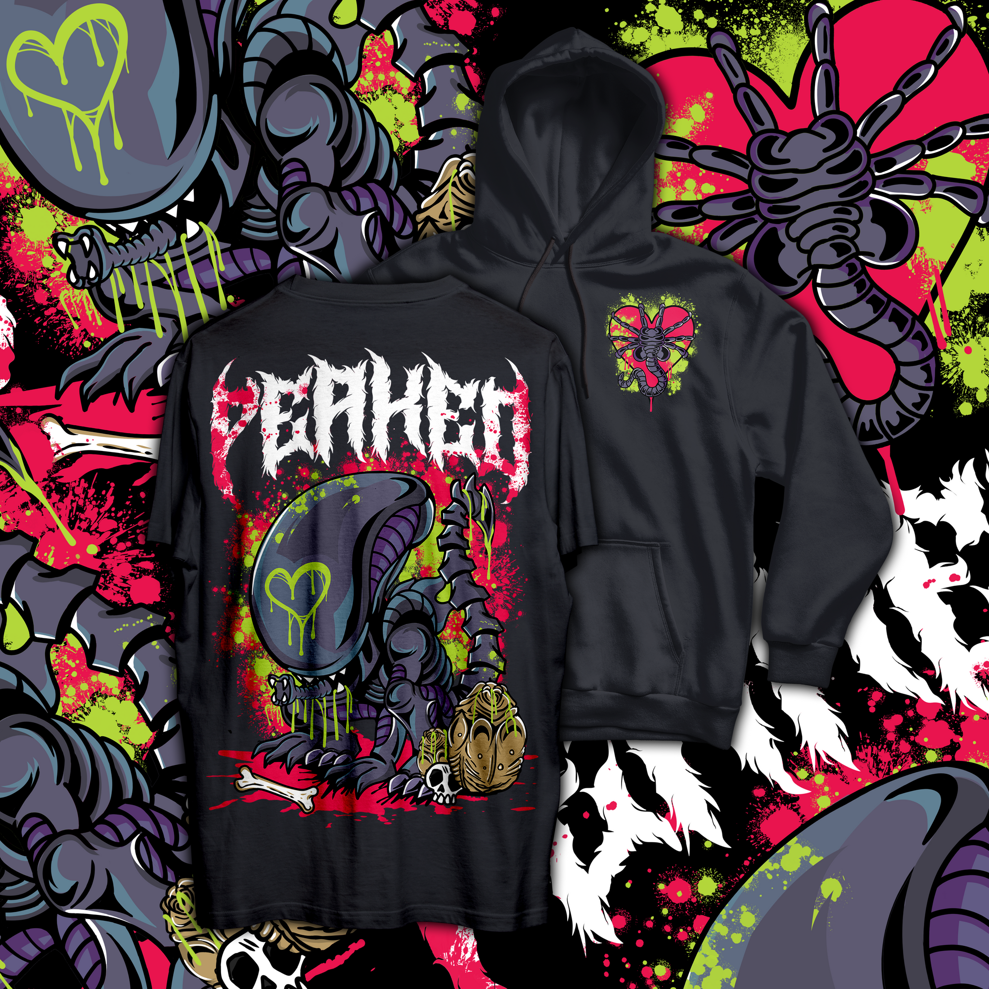 Xenomorph T Shirt / Hoodie
