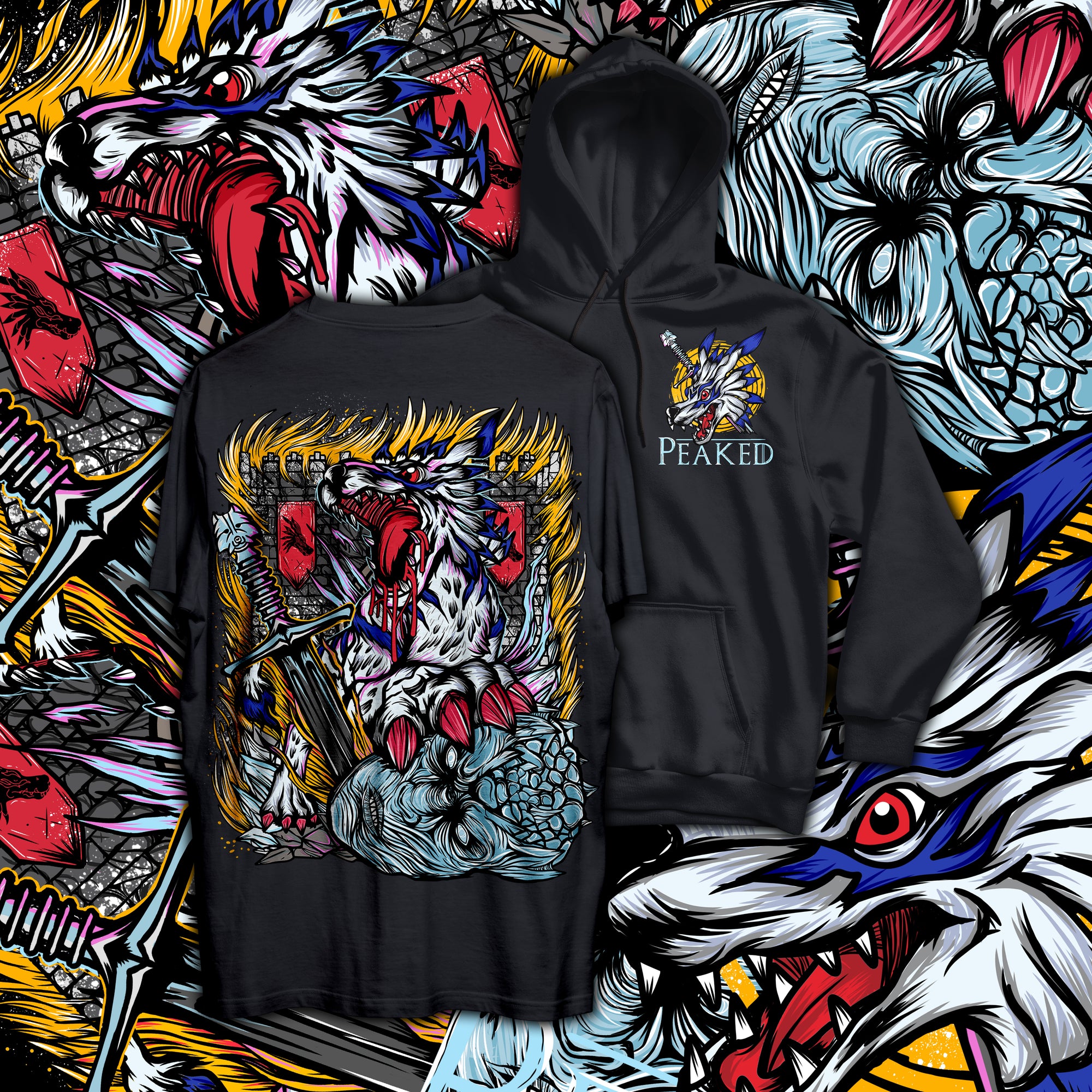 Westeros Garurumon T Shirt / Hoodie