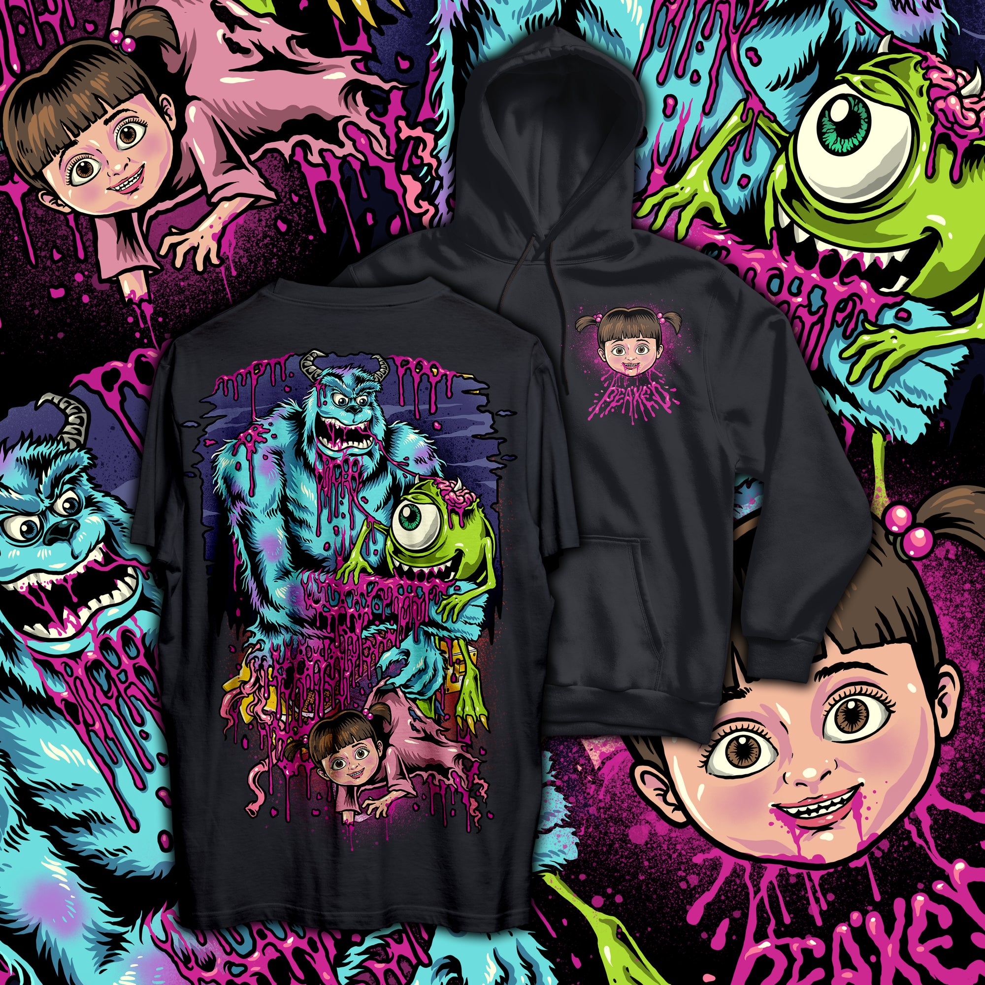 Monster Mash T Shirt / Hoodie