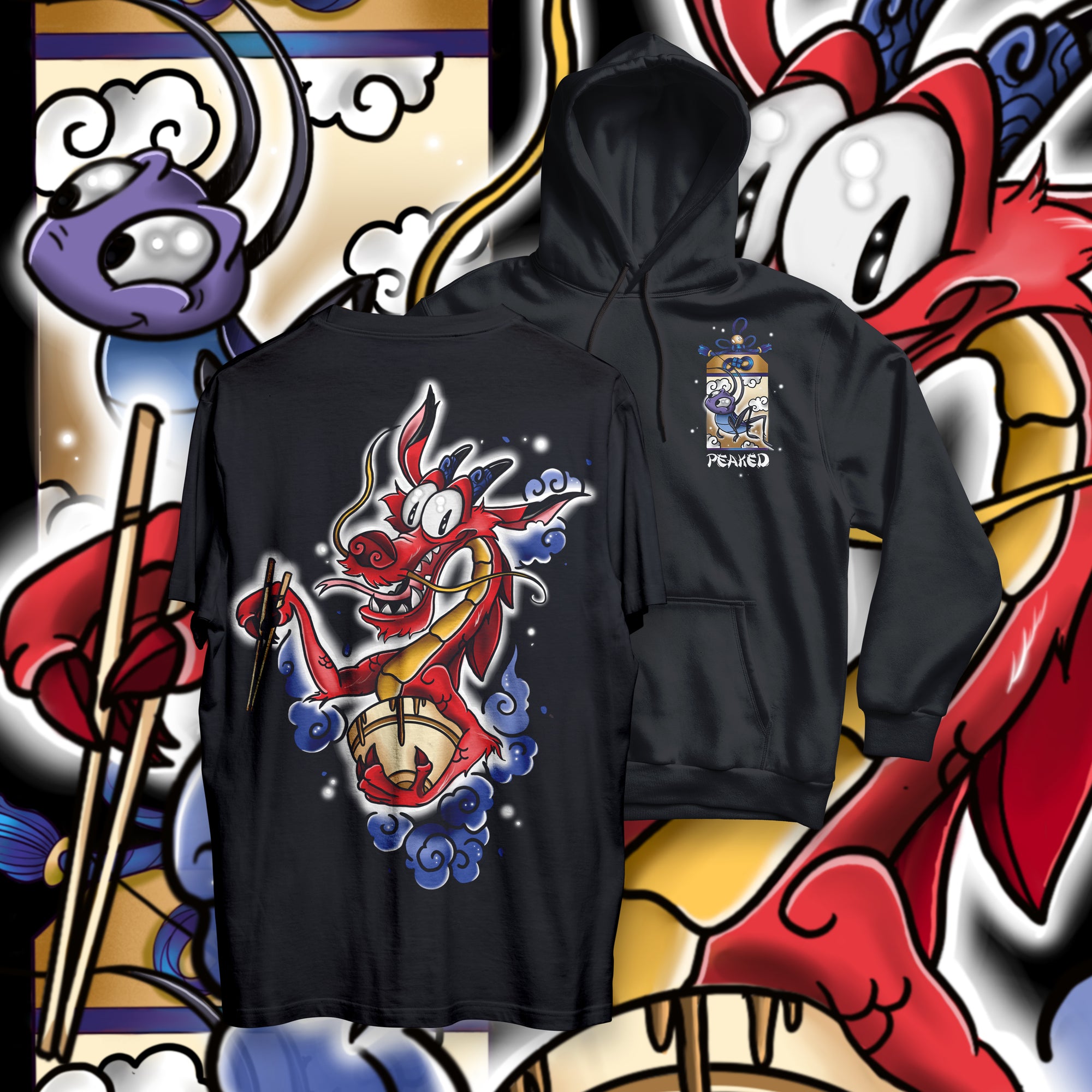 Mushu T Shirt / Hoodie