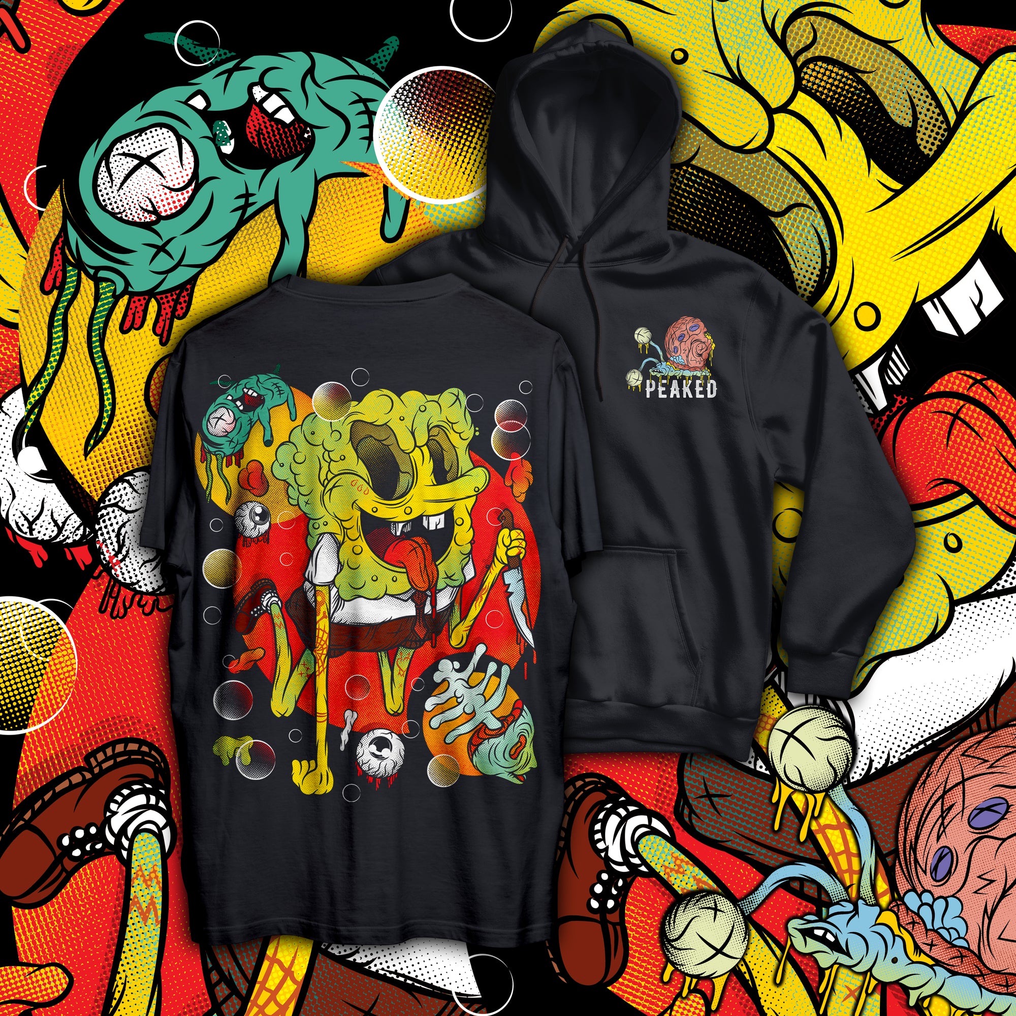 Spongcore T Shirt / Hoodie