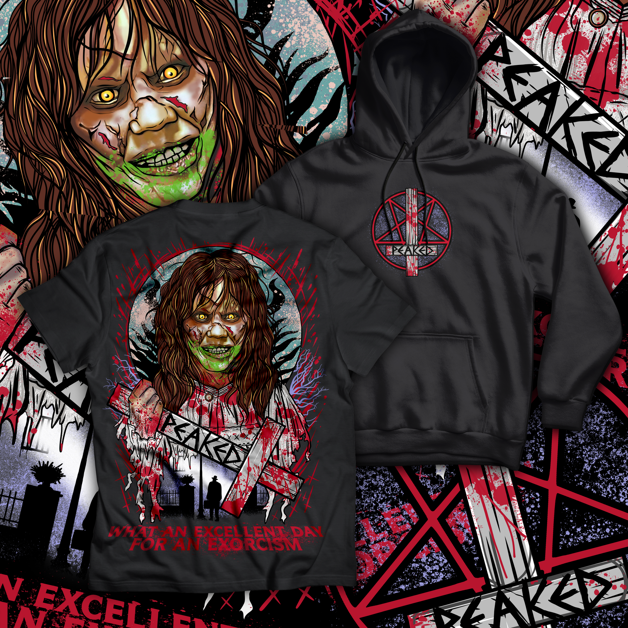 Exorcist T Shirt / Hoodie
