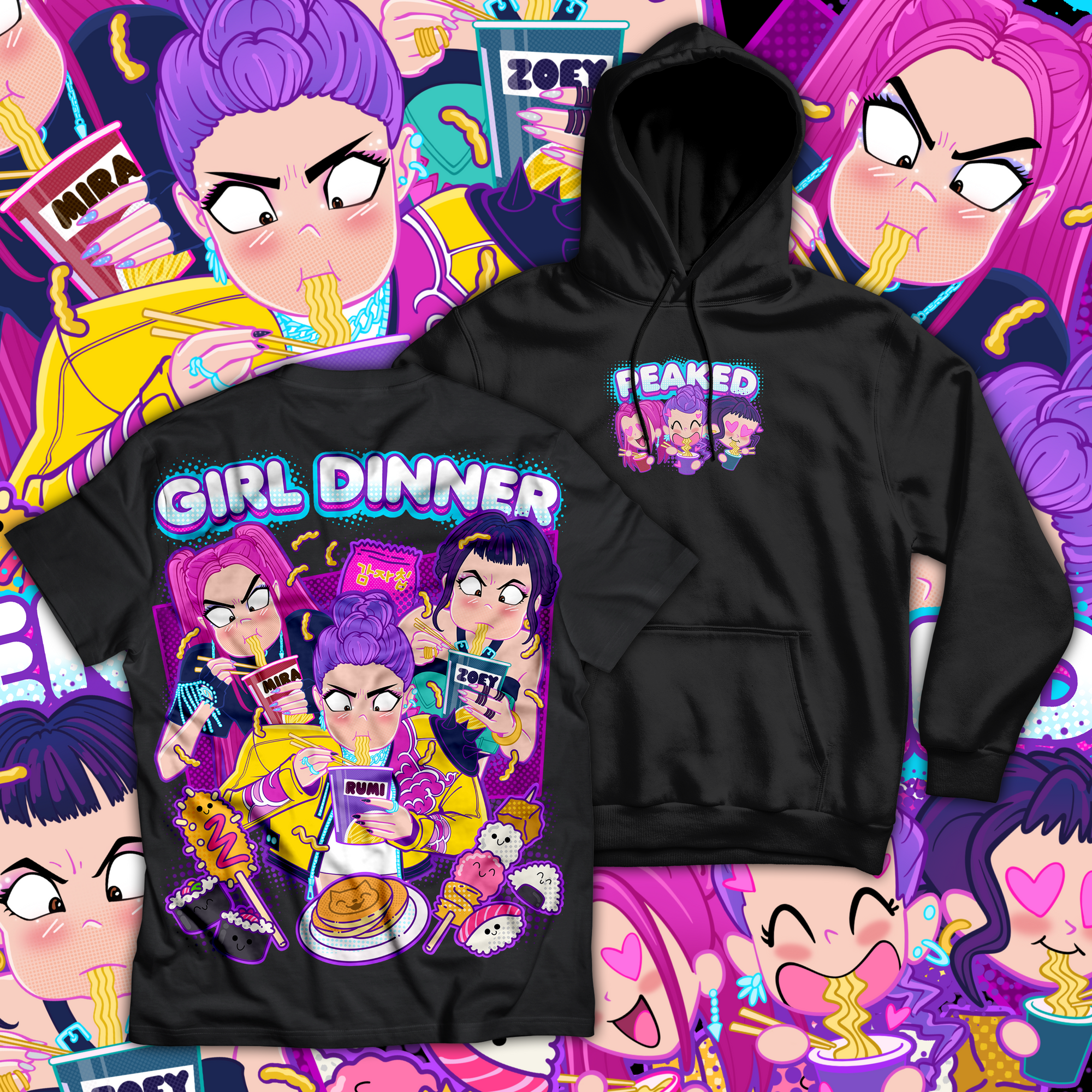 Limited Edition Girl Dinner T Shirt / Hoodie