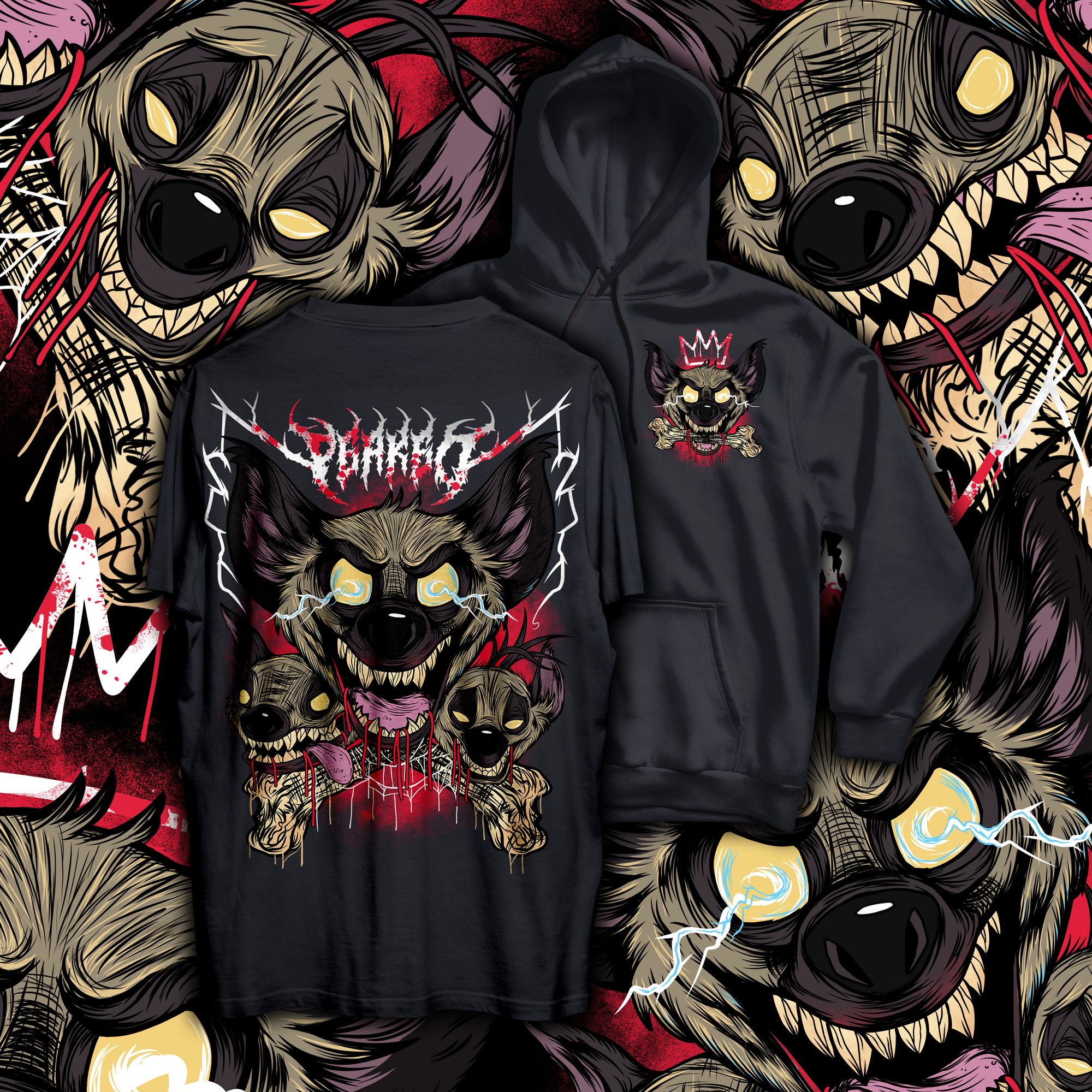 The Hyena Clan T Shirt / Hoodie