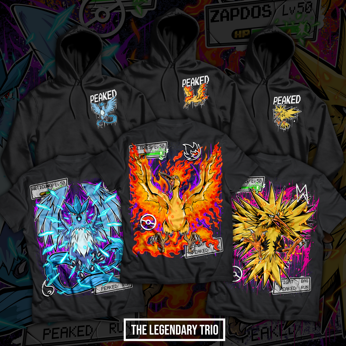 Legendary Trio Bundle T Shirt / Hoodie