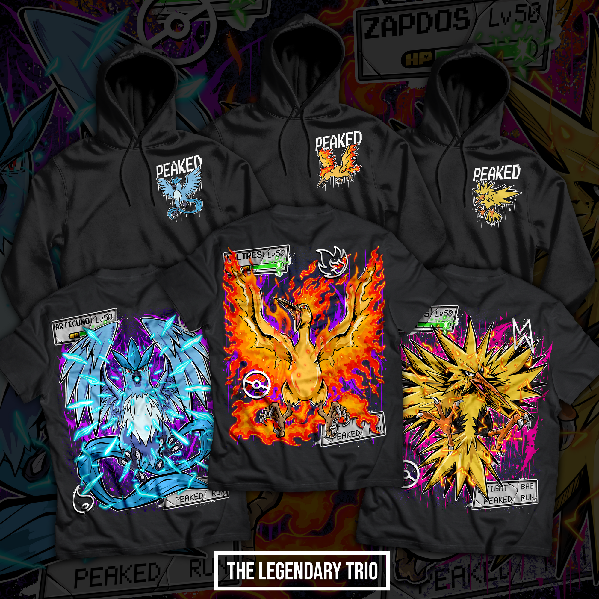 Legendary Trio Bundle T Shirt / Hoodie