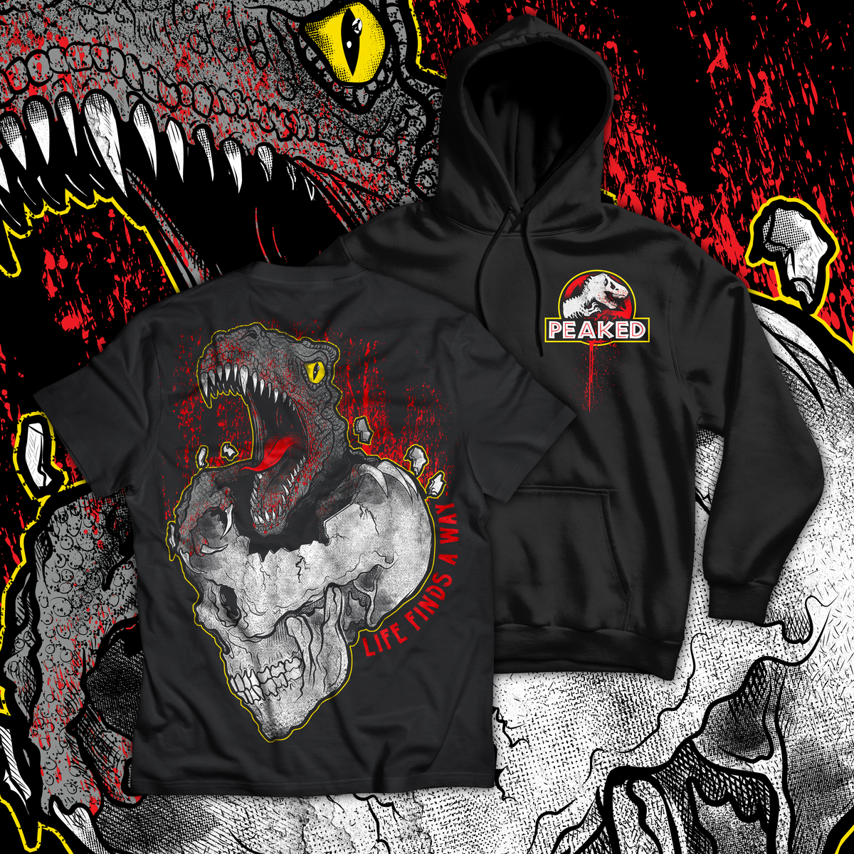 Life Finds A Way T Shirt / Hoodie
