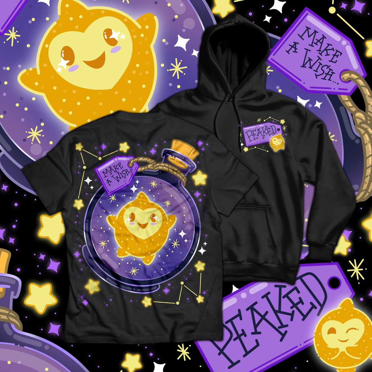 Wishing Star T Shirt / Hoodie