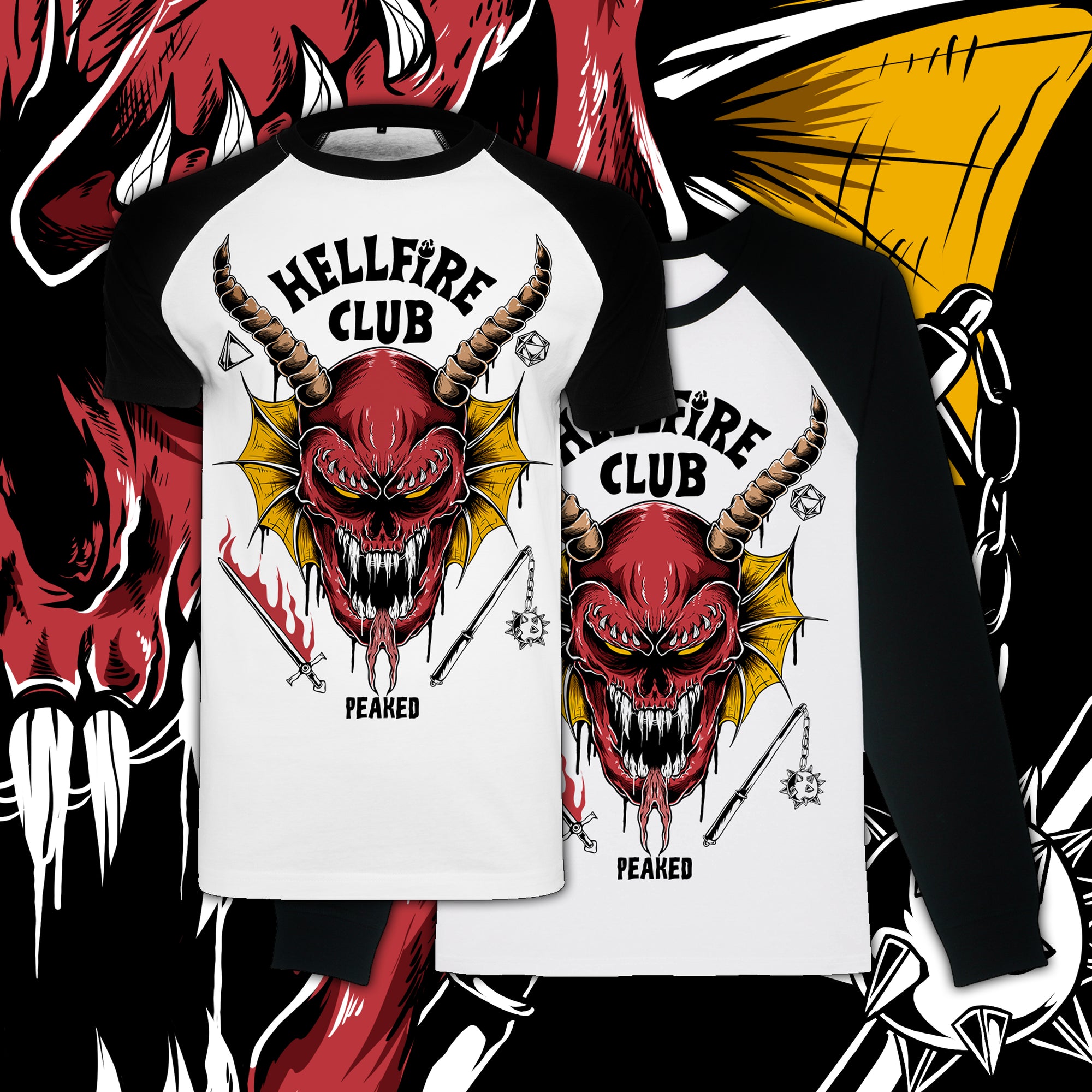 Limited Edition Hellfire T Shirt / Long Sleeve