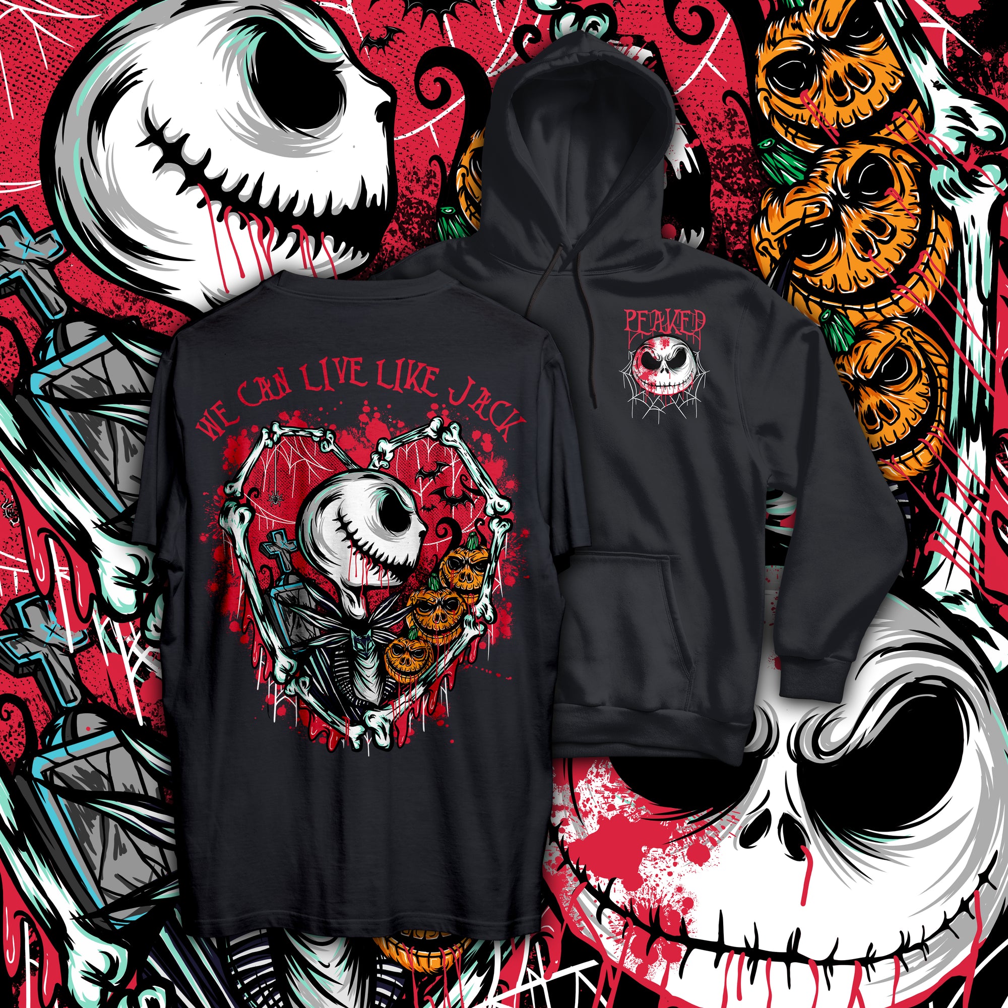 Limited Edition Spooky Lover Jack T Shirt / Hoodie