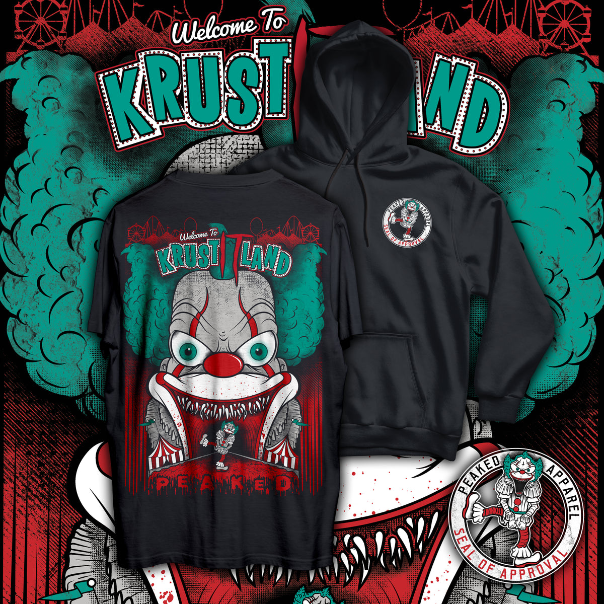 Clown Land T Shirt / Hoodie