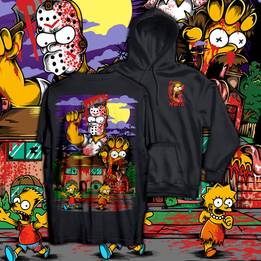 Yellow Slasher T Shirt / Hoodie