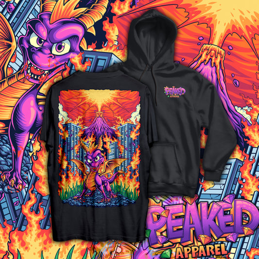 Purple Dragon T Shirt / Hoodie