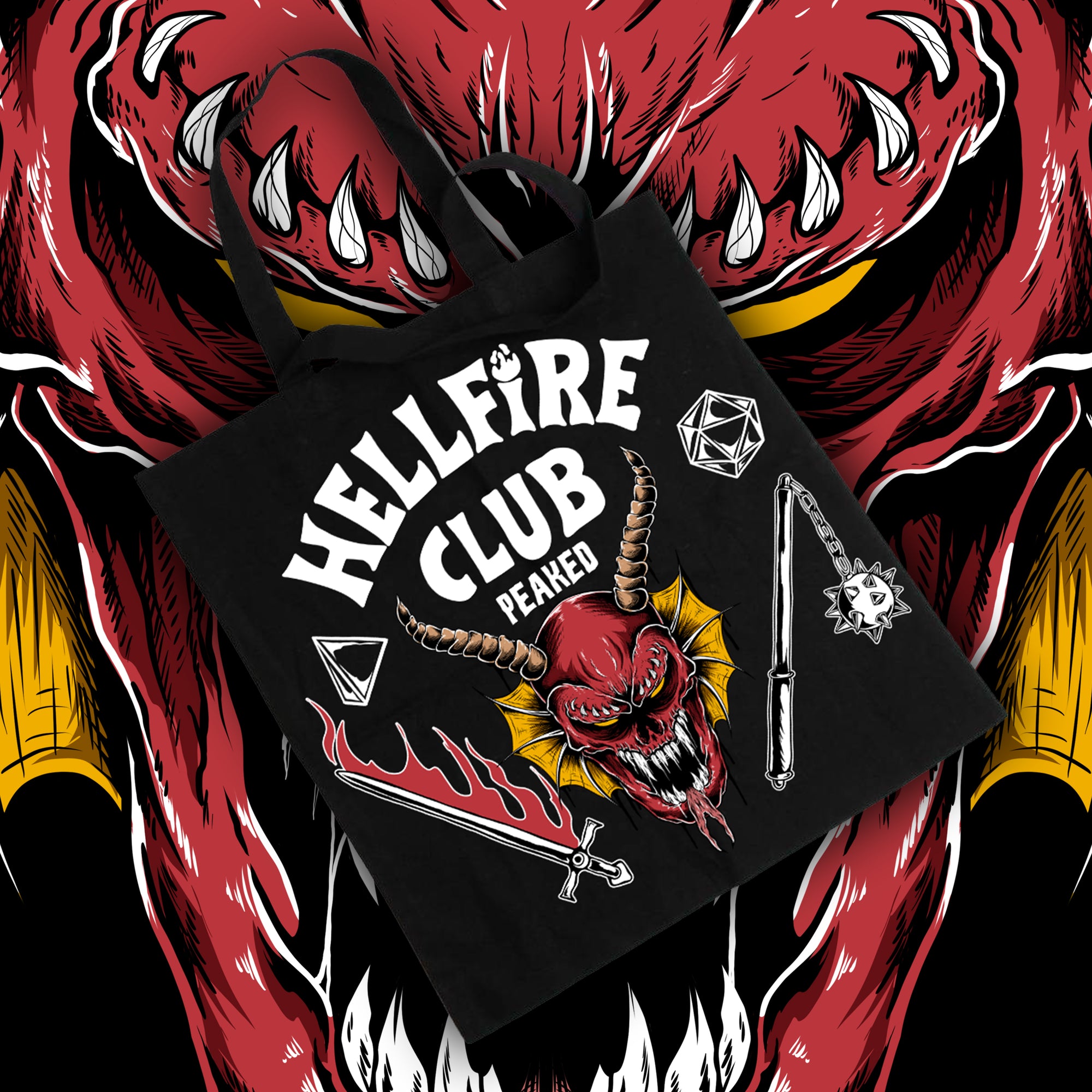 Limited Edition Hellfire Tote Bag